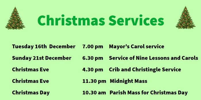 Christmas Services 2025a